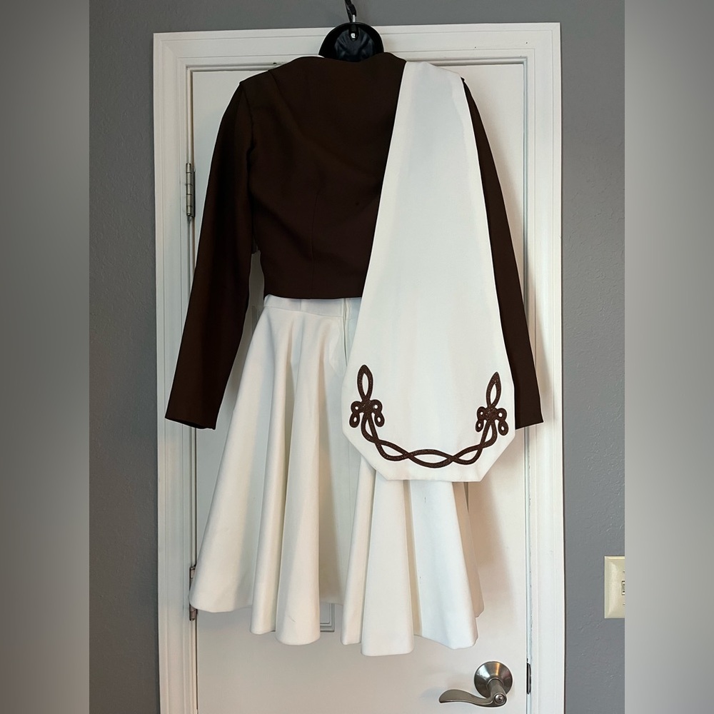 Vintage Traditional handmade Irish Dance Costume - Picture 5 of 7